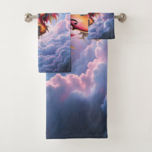 Symphony of the Moonlit Skies Bath Towel Set