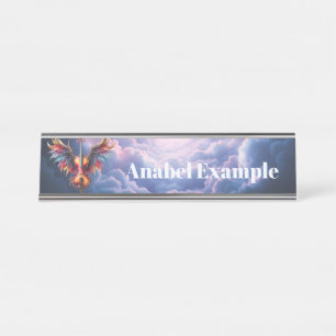 Symphony of the Moonlit Skies.  Desk Name Plate