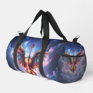 Symphony of the Moonlit Skies Duffle Bag