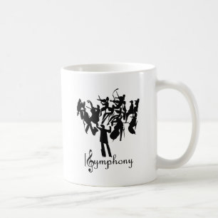 SYMPHONY orchestra  in a stylised design Coffee Mug