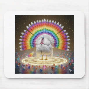 Symphony Tail Fan Mousepad