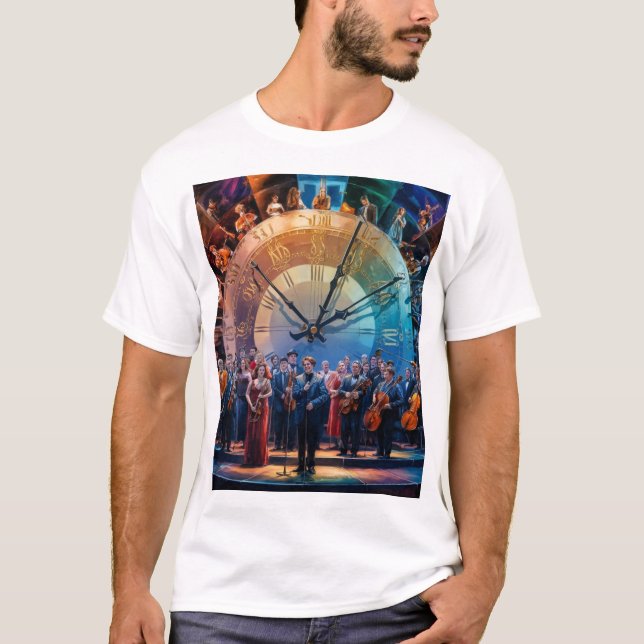 Symphony Through Time T-Shirt (Front)