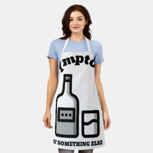 Symptom of Something Eles Apron