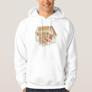 Synagogue. 15th century. Central Europe Hoodie