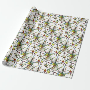 Synapses Medical Abstract Gift Wrapping Paper