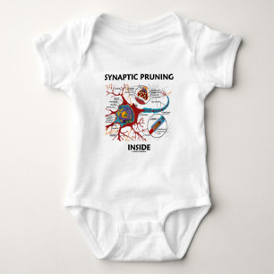 Synaptic Pruning Inside Neuron Synapse Geek Humour Baby Bodysuit
