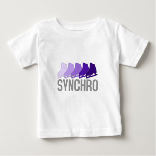 Synchro Skates Baby T-Shirt