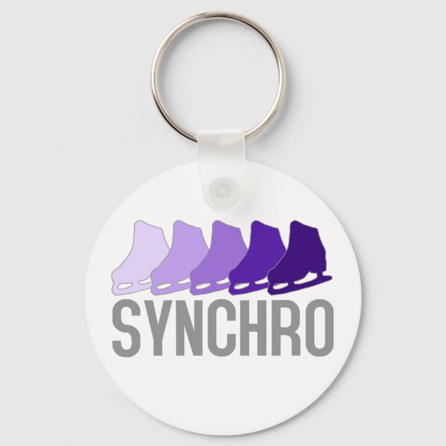 Synchro Skates Key Ring (Front)