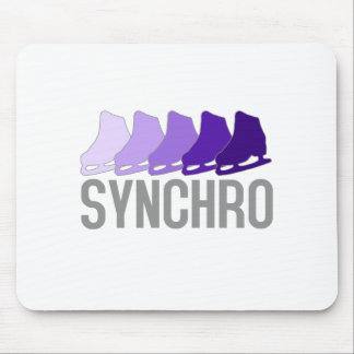 Synchro Skates Mouse Pad