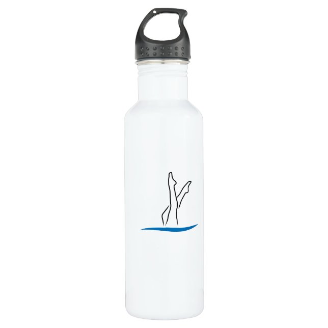 Synchro Swimming 710 Ml Water Bottle (Front)