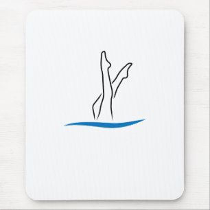 Synchro Swimming Mouse Pad