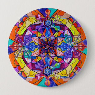 "Synchronicity" 4 Inch Button