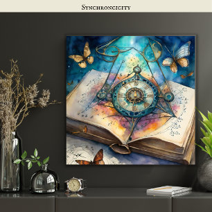 Synchronicity Embodied Mysticism Spirituality Poster