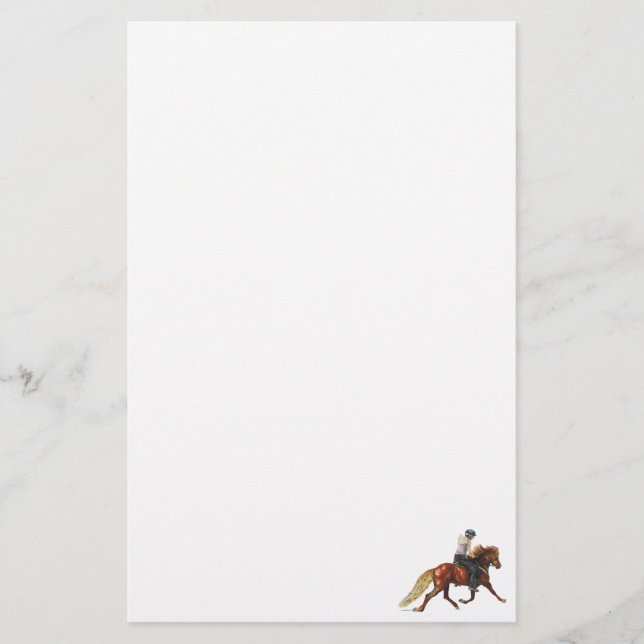 Synchronicity Icelandic Horse Stationery (Front)