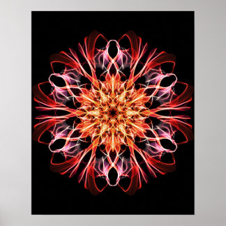 Synchronicity Weaving & Spirit of Life Unfolding Poster