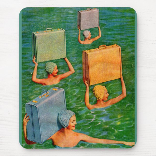 synchronised sea travel mouse pad (Front)