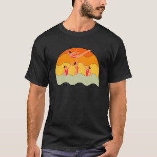 Synchronised Swimming Artistic Swimmer Retro 1 T-Shirt