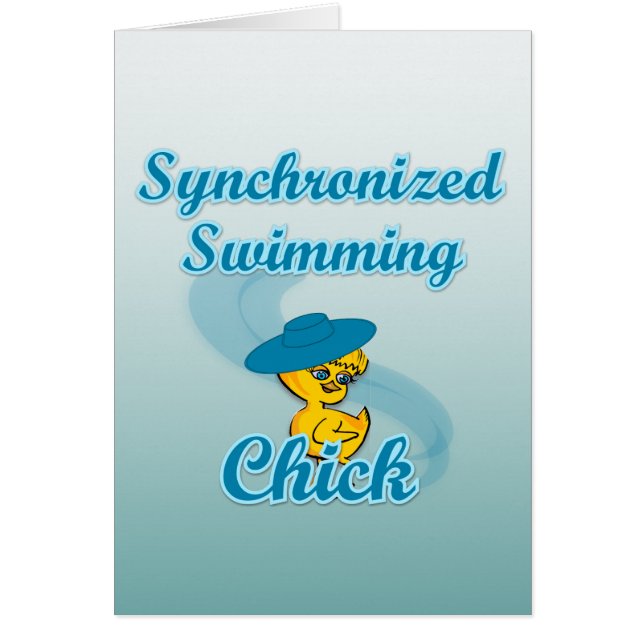 Synchronised Swimming Chick #3 (Front)