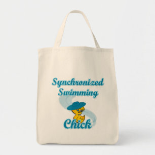 Synchronised Swimming Chick #3 Tote Bag