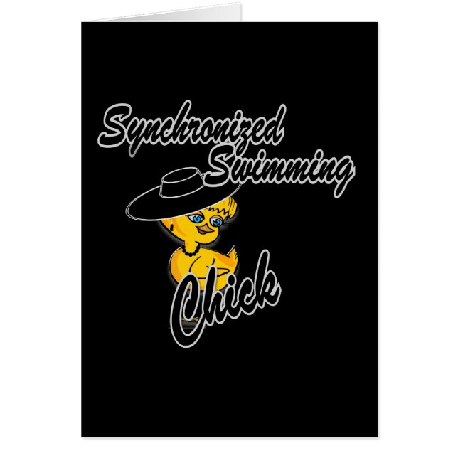 Synchronised Swimming Chick #4 (Front)