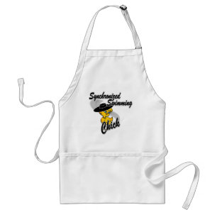 Synchronised Swimming Chick #4 Standard Apron