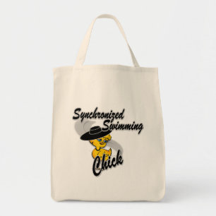 Synchronised Swimming Chick #4 Tote Bag