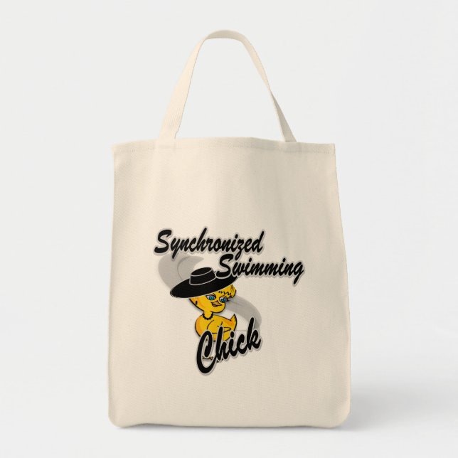 Synchronised Swimming Chick #4 Tote Bag (Front)