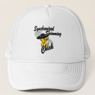 Synchronised Swimming Chick #4 Trucker Hat