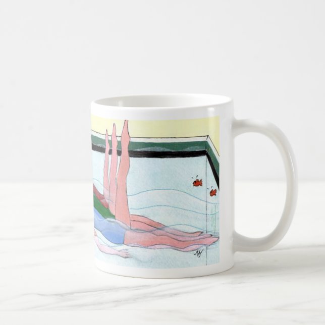Synchronised Swimming Mug (Right)