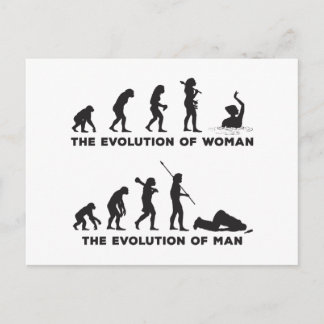 Synchronised Swimming Postcard