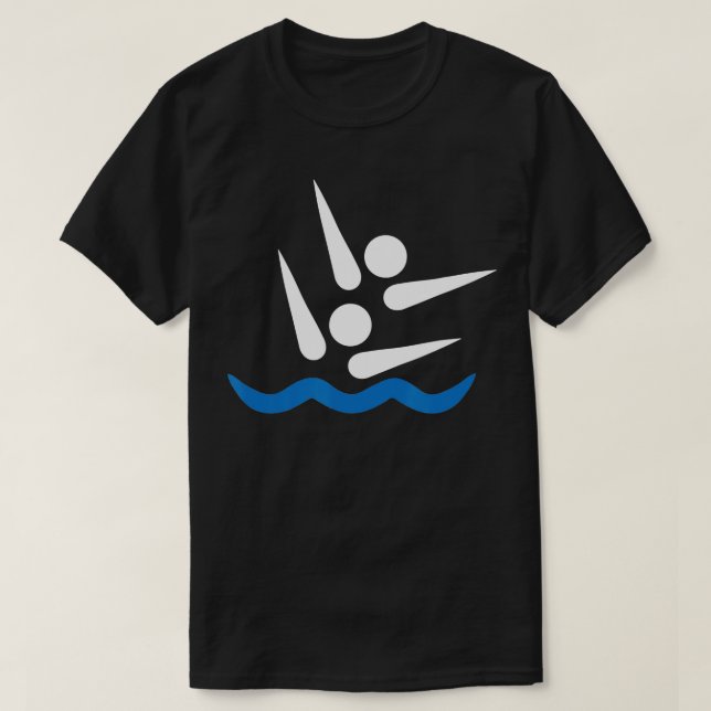 Synchronised swimming  T-Shirt (Design Front)