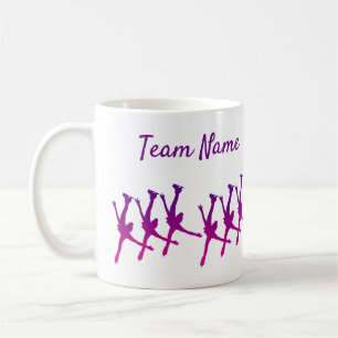 Synchronized skating mug team arabesque purple