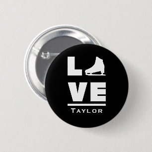 Synchronous Love And Live Figure Skating 6 Cm Round Badge