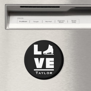 Synchronous Love And Live Figure Skating Magnet