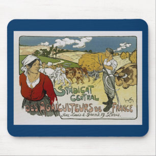 Syndicat Central Des Agricultures de France Mouse Pad