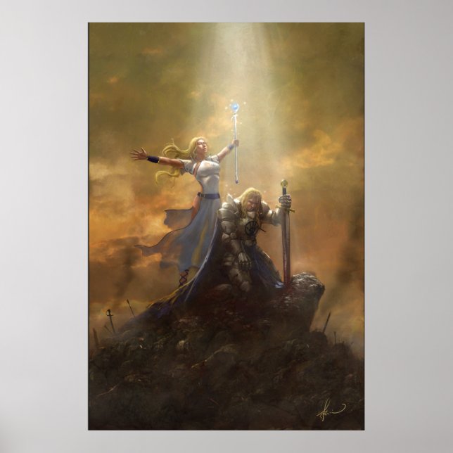 Syndicate Healer & Knight Poster (Front)