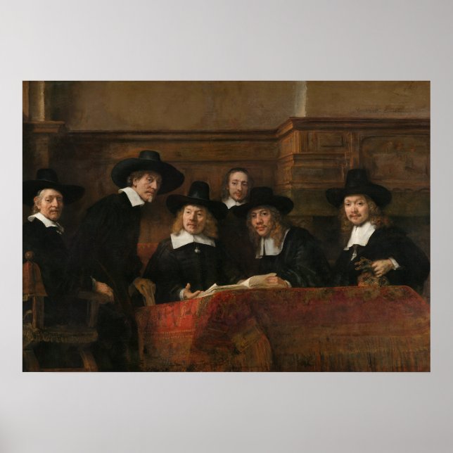 Syndics of the Drapers' Guild Poster (Front)