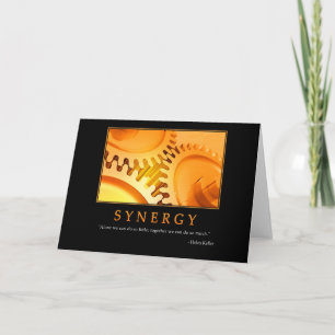 Synergy Greeting Card