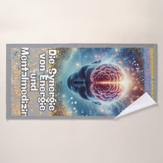synergy of energy and mental medicine bath towel set