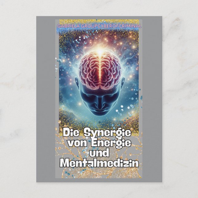 synergy of energy and mental medicine postcard (Front)