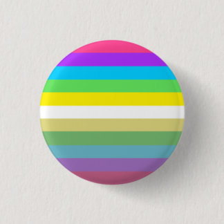 Synesthegender Pride Flag 3 Cm Round Badge