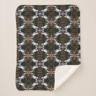 Synesthesia Sherpa Blanket