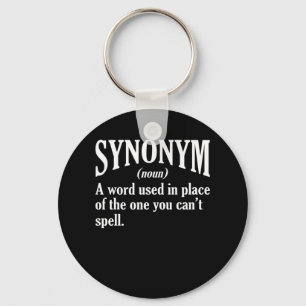 Synonym Definition English Language Teacher Key Ring