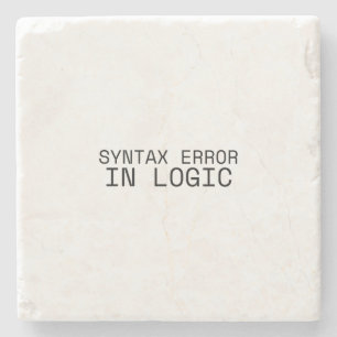 Syntax Error In Logic Minimalist Technical Coaster