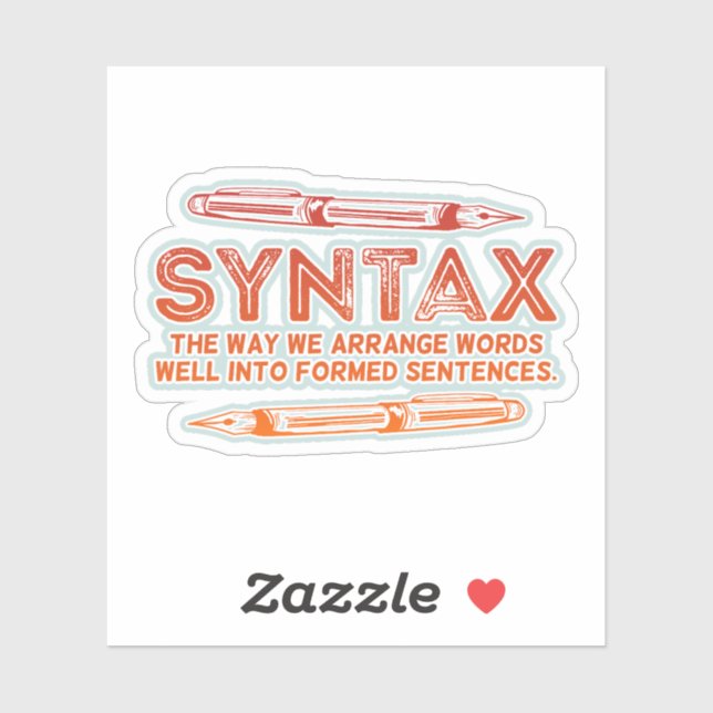 Syntax Funny Sentence structure Grammar (Sheet)