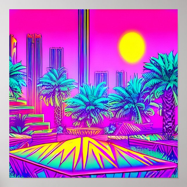 Synth City  Poster (Front)