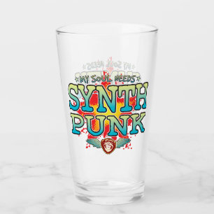 Synth Punk Soul Glass Tumbler