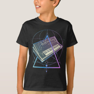 Synthesizer Analogue Modular Pastel Goth Synth T-Shirt