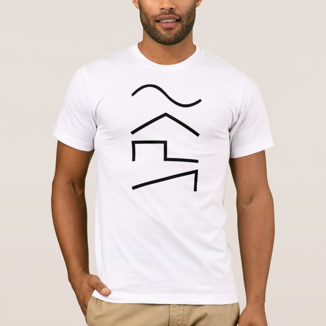 Synthesizer Analogue Waves T-shirt (Front)