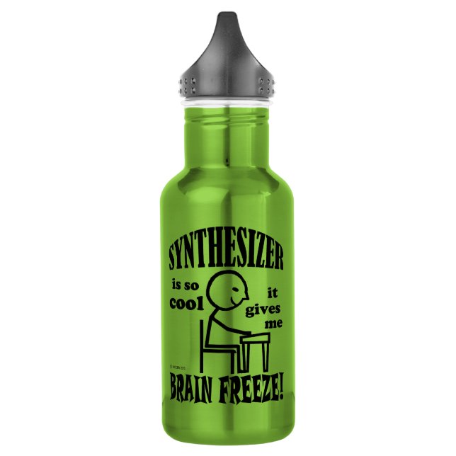 Synthesizer, Brain Freeze 532 Ml Water Bottle (Left)